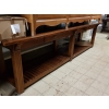 Longue table en bois