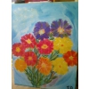 tableau flowers 90 cmx 70 cm
