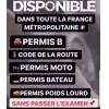 Obtenez vos permis de conduire en ligne