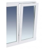 Fenêtre 2 vantaux en oscillo-battant PVC