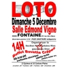 LOTO 5 décembre 2021 Fontaine Isère