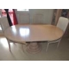 table ronde + 6 chaises