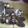 Vend lot plats inox