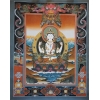 Thangka du Bodhisattva Chenrezig - Népal