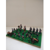 collection de soldats en diorama