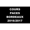 Cours PACES Bordeaux 2016/2017