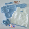 Patron à tricoter Cardigan Robe chausson