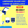 Caméra de surveillance soleil