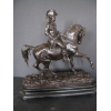 Frederic le Grand à cheval.Bronze 19eme