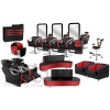Kit coiffure Special Red Black Set