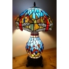 Lampe style Tiffany avec thème Libellule