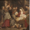 toile nativité 700 18ème siècle