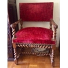 Paire de fauteuils à bras Louis XIII