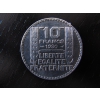 Pièce de monnaie 10 francs 1930 Turin ar