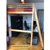 Lit mezzanine 2 places en bois - IKEA S