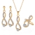 Petite Annonce : Parure 8 doré cristal - Pour un look classe et distingué, magnifique Parure avec 3 pièces, un Petite Annonce : Parure 8 doré cristal - Pour un look classe et distingué, magnifique Parure avec 3 pièces, un