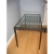 Petite Annonce : Table en fer et plateau en verre - Je vends ma table de salle à manger en fer et plateau en verre, avec Petite Annonce : Table en fer et plateau en verre - Je vends ma table de salle à manger en fer et plateau en verre, avec